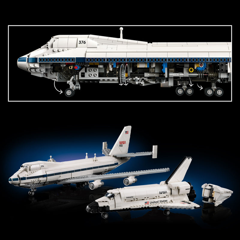 10360 Icons Space Shuttle Carrier Aircraft Building Set