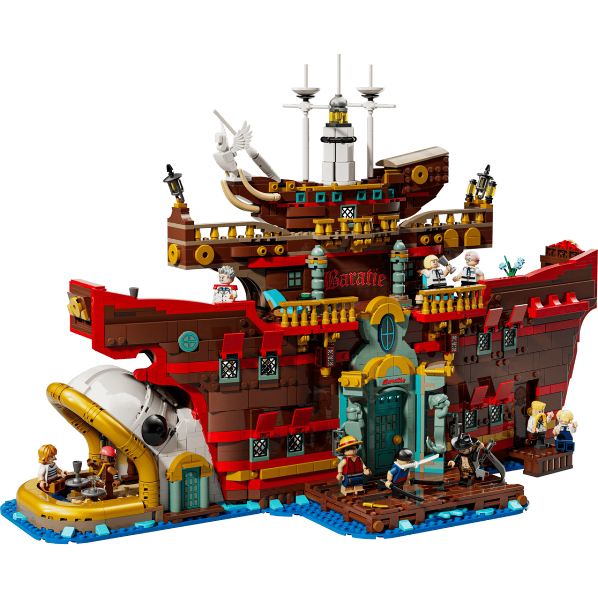 Large Floating Restaurant Building Set - 75640