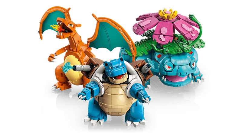 Venusaur, Charizard and Blastoise - 72153