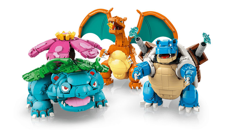 Venusaur, Charizard and Blastoise - 72153