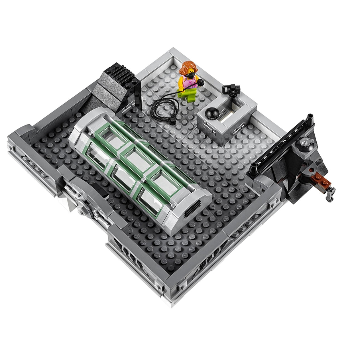 City Street Brick Bank Building Set - 10251