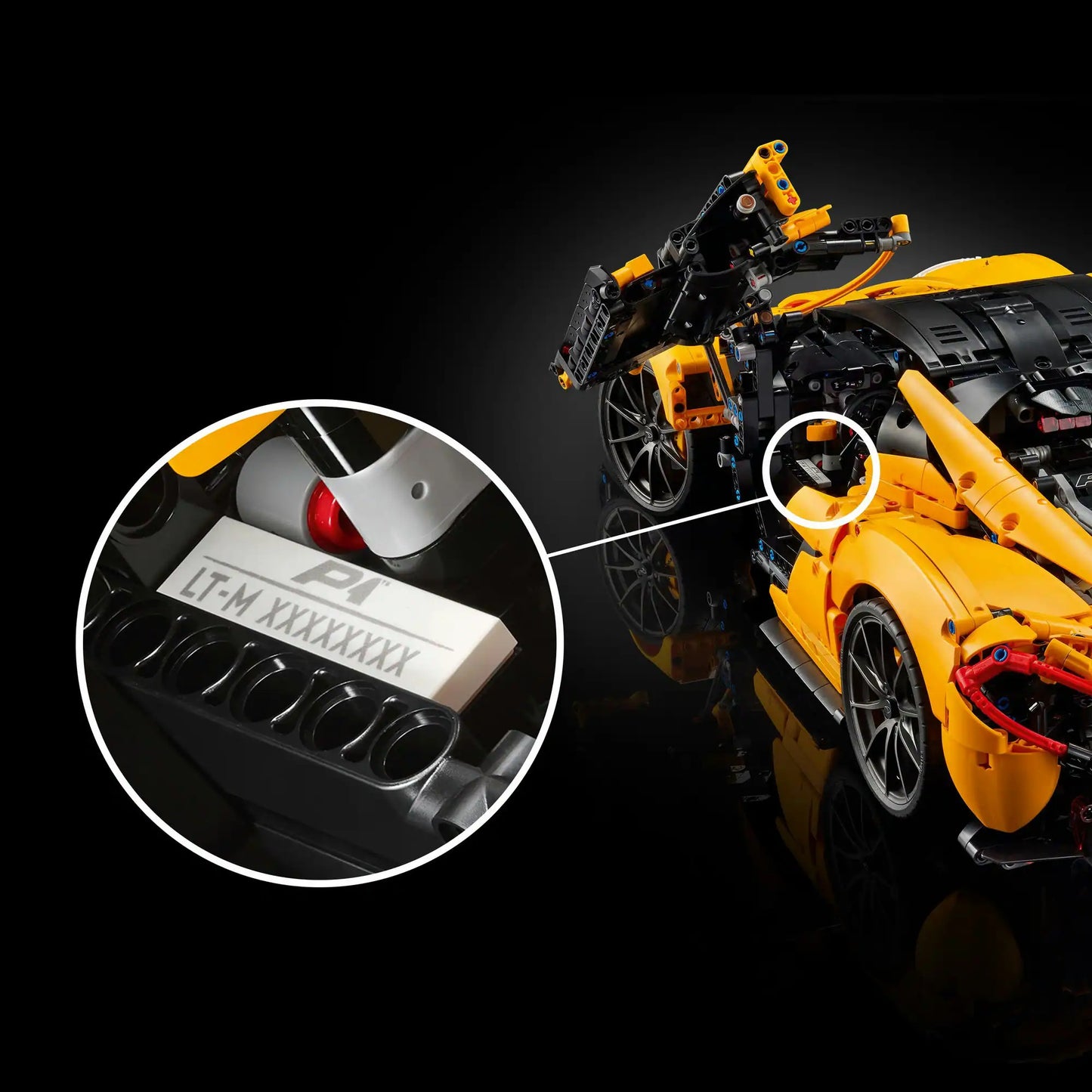 1:8 Scale Hybrid Supercar P1 Building Model - 42172