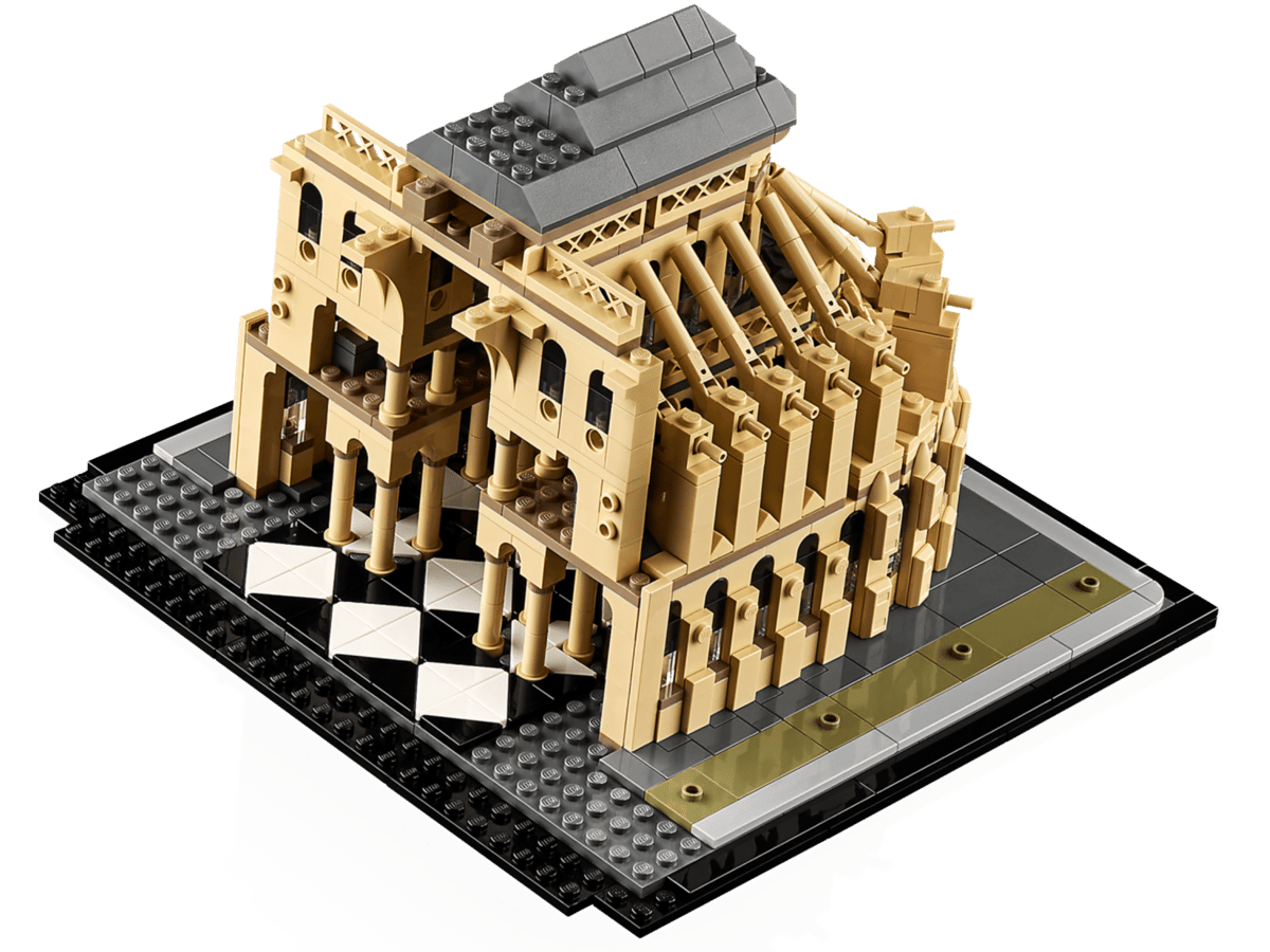 Notre-Dame Architectural Building Model - 21061