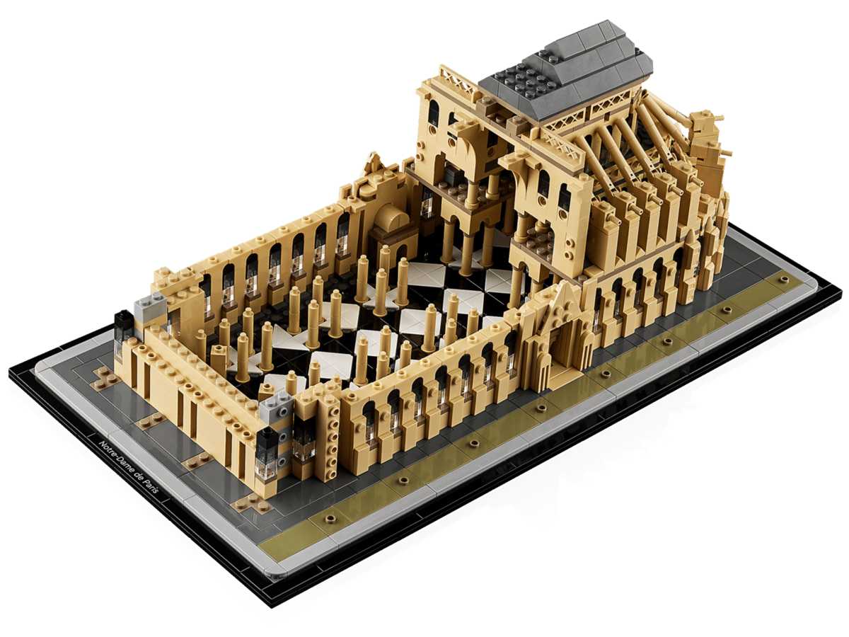 Notre-Dame Architectural Building Model - 21061