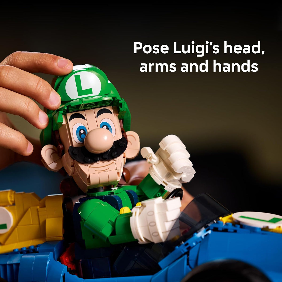 Luigi Racing Car Model – 72050