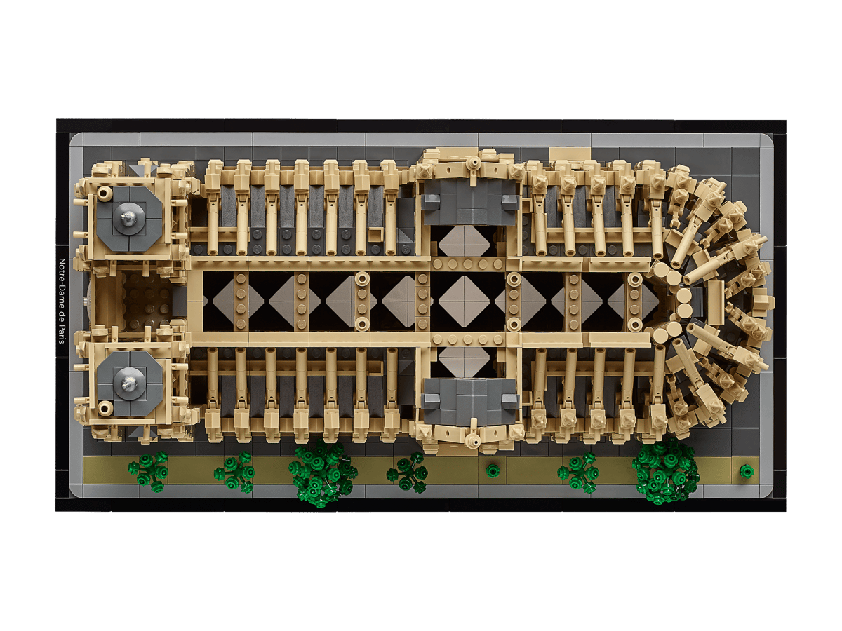 Notre-Dame Architectural Building Model - 21061