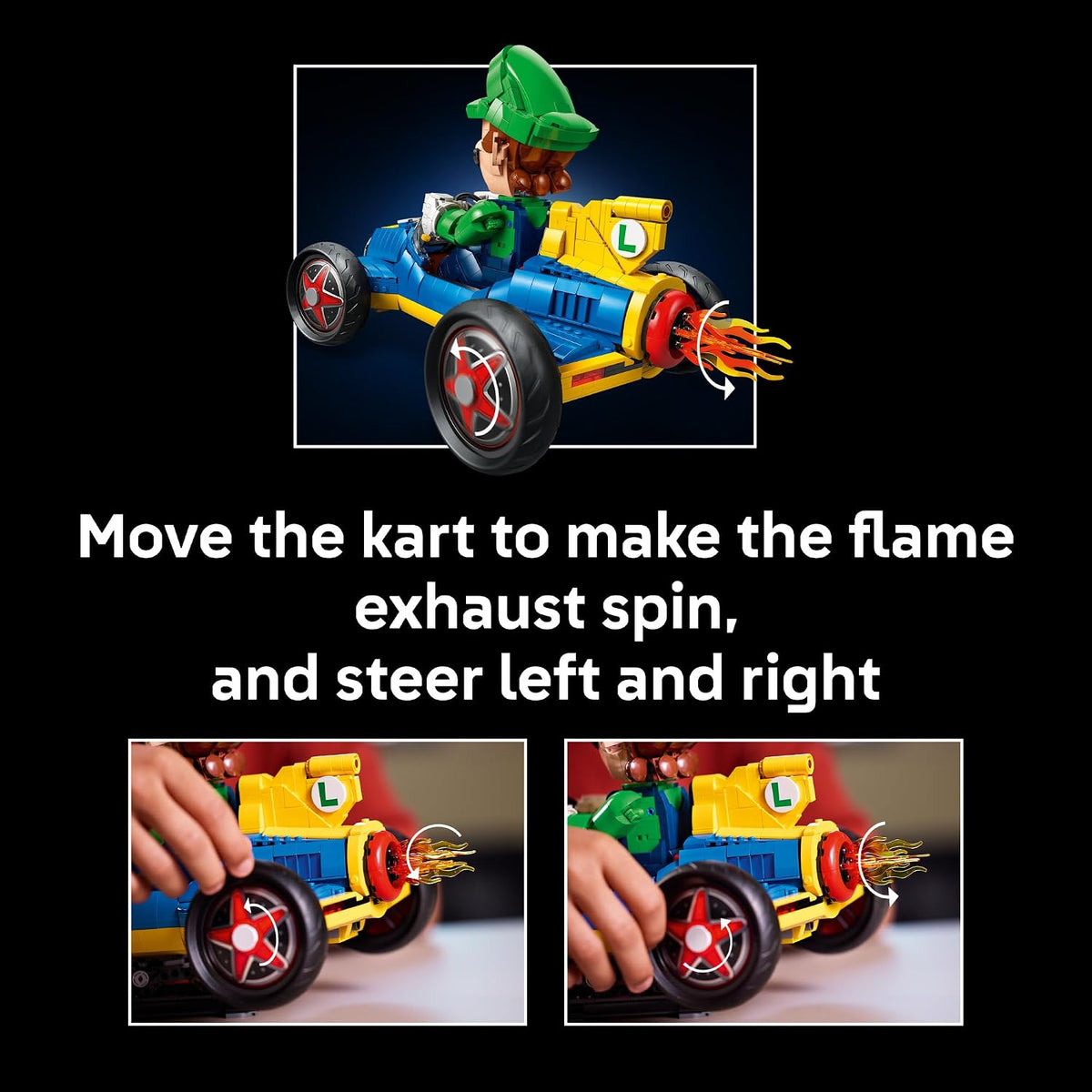 Luigi Racing Car Model – 72050