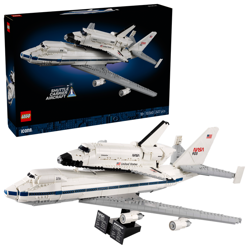 10360 Icons Space Shuttle Carrier Aircraft Building Set