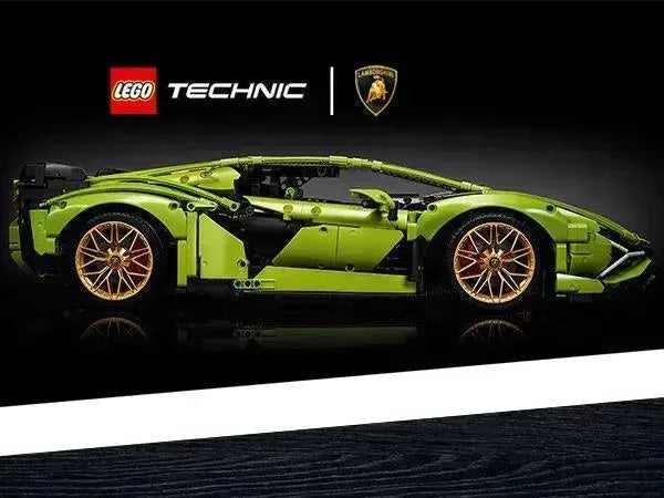 42115 Technic V12 Supercar Building Set