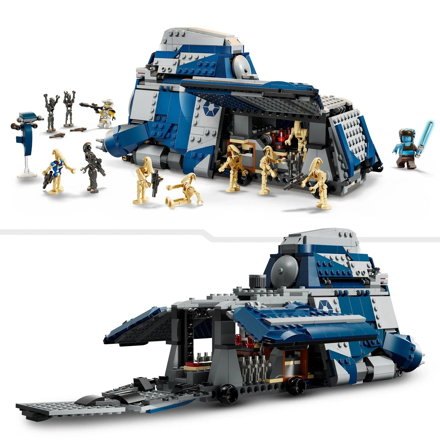 Battle of jungle planet Separatist Tank - 75435